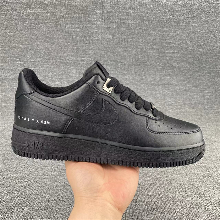 Women's Air Force 1 Black Shoes Top 0275